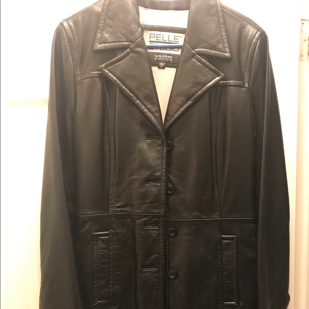 Leather Coat